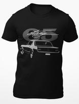 1965 Mustang Classic Pony Car Short-Sleeve T-Shirt L gray