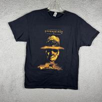 Oppenheimer Movie Promo T-Shirt Christopher Nolan Film Graphic Black Mens Medium Unisex T-Shirt S white