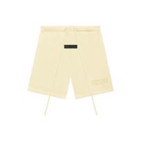 Fear of God Essentials FW22 Casual Shorts With Drawstring Unisex Bottoms Canary-Yellow FOG-FW22-608 S white