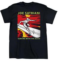 Joe Satriani Surfing With The Alien Heavy Cotton White All Size Shirt TR520 XXXXL red