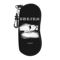 Metal Band Rock Music Glasses Case Unisex New Zipper Burzum Sunglasses Storage Box Ultra Eyeglasses Box One Size gray