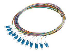 LANBERG Fiber optic Pigtail SM LC/UPC ST A1 12X2m MC