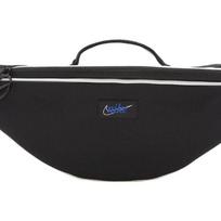 Nike Heritage Polyester One Shoulder Crossbody Fanny Pack Small Size Unisex Black Casual DR6266-010 juoda