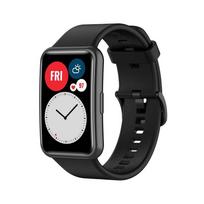 Silicone strap For Huawei Watch Fit Original Smart Watch Bracelet Huawei Fit New Wristband For Huawei Fit Watch Strap Correa Huawei Watch Fit black