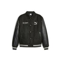 PUMA Jackets Men's Black Lapel Moderate Other 623509-01 M juoda