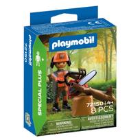 PLAYMOBIL Forest Worker with Chainsaw 72150