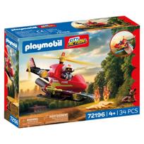 PLAYMOBIL Firefighting Helicopter 72196