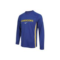 Nike Golden State Warriors NBA Comfortable Knit Crew Neck Raglan Long Sleeve T-Shirt Men T-Shirts HM6801-495 2XL blue