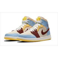Air Jordan Maison Chateau Rouge x Air Jordan 1 Mid SE 'Fearless' CU2803-200 EU 44 vanilė/cinamonas