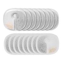 Cat Water Fountain Filters For CHEERBLE Automatic Pet Fountain Replacement Filters-ABSW white