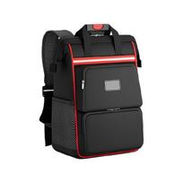 Tool Bag Backpack Heavy Duty Tools Organization Bag for Eelectrican Construction Work Combination Large Backpack 17 inches black