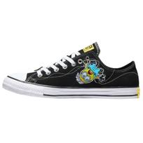 MINIONAI X Converse All Star Drobės Batai Unisex Žemi Juodi A21404C 35 juoda