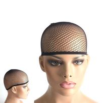 Wig Caps Nylon Stretchable Breathable Dome Mesh Net Wig Cap For Cosplay Dress Up Black beige