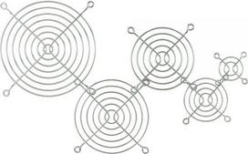 InLine Fan Guard Metal Chromium Plated 120x120mm (33370)