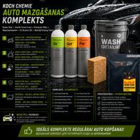 Koch-Chemie — pilnas automobilio plovimo, apsaugos ir sausinimo rinkinys