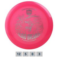 Diskgolfo diskas Distance Driver Q-Line Premier Cloudbreaker Gannon Buhr Signature Pink