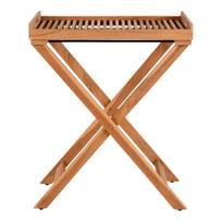 Stalelis-padėklas RONDA Tray Table Tikmedžio spalvos