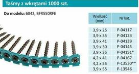 MAKITA JUOSTA SU VARŽTAIS 3,9x25mm METALUI