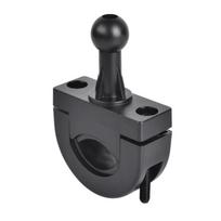 Universal Bike Phone Holder Base 17mm Ball Head Adjustable Viewing Angles Easy Carry Strong Plastic Design for Travel gray