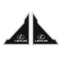 2 vnt. automobilio durų apsauginė lipdukas, apsaugantis nuo įbrėžimų, buferis, lipnus, skirtas Lexus F SPORT ES RX NX LS UX LM LX GX LC RZ IS CT GS RC HS SC TX white