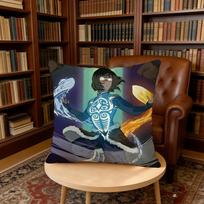 The L-Legend Cartoon Of K-Korra cushion cover Home Office Birthday Anniversary Gifts Soft Skin Friendly Cushion Cover 30cmx30cm