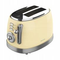 Skrudintuvas CECOTEC Vintage 850W 2 riekės, geltonas