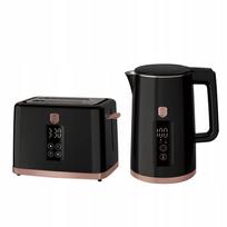 Elektrinis virdulys 1,7 l ir skaitmeninis skrudintuvas Berlinger Haus BH-9540 juodas, 2 vnt.