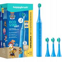 Elektrinis dantų šepetėlis vaikams Happybrush ECO VIBE KIDS Paw Patrol, 3 režimai