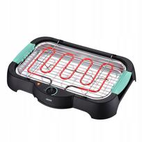 Elektrinis stalo grilis JOCCA 2189 2000W 41 × 24,5 cm su termostatu juodas