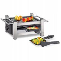 Elektrinis raclette grilis 4 asmenims KÜCHENPROFI TASTE su keptuvėlėmis