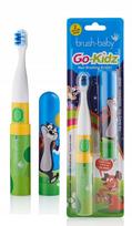 Vaikiškas elektrinis dantų šepetėlis BRUSHBABY GO KIDZ SONIC MIKEY