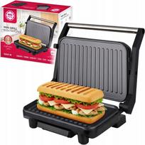 Elektrinis panini grilis MG Home MINI GRIL BLACK 1000W nelimpančia danga