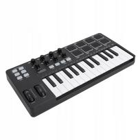 25 klavišų USB MIDI klaviatūra su DAW integracija ir ID režimu