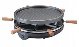 Elektrinis raclette grilis 900 W, 6 padėklai