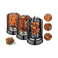 Sulankstomas elektrinis grilis gourmetmaxx juodas 1400 W