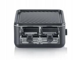 Raclette mini grilis su kepimo plokšte 4 asmenims SEVERIN RG2360
