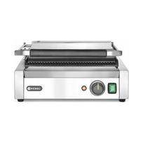 Kontaktinis grilis PANINI, rifliuotas, 2200W, Hendi 263655, 2 vnt.