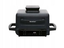 Sulankstoma elektrinė kepsninė SilverCrest Smokehouse shlfs 2200 a1, juoda, 2200W