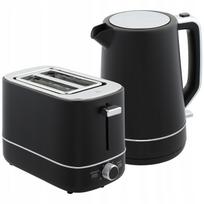 Skrudintuvas ir virdulys 2200W, 1,7 l, juodi