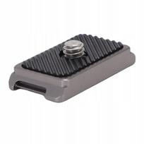 Kameros trikojui skirtas 1/4 varžto adapterio montavimo plokštelė, metalinė