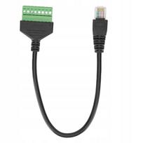 PVC RJ45 kištukas žalias be gnybtų