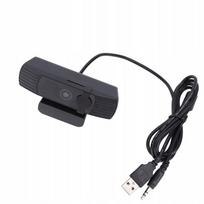 USB internetinė kamera, 1080P HD, 360° pasukama bazė