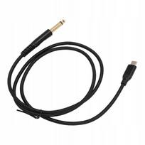 USB C į 1/4 colio TS garso kabelis, nailoninis, OFC, skirtas mikšeriui