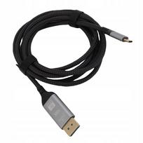 USB C į DisplayPort laidas 2 m, 16k 60Hz, 8k 120Hz, 4K 240Hz