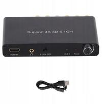 HDMI garso dekoderis Dolby, 4K 5.1 MCH HG