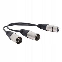 XLR 3Pin daliklio kabelis, Dual XLR W6 jungtis