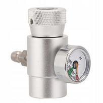 CO2 cilindro užpildymo adapteris su priedu