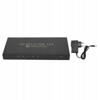 HDMI 2.0 šakotuvas 4K 60Hz 1 į 4, 18Gbps QU