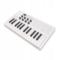 Nešiojama 25 klavišų MIDI klaviatūra su Bluetooth ir 8 S6