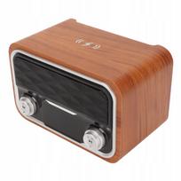 Retro Bluetooth radijas su laikrodžiu CHAPTER KK